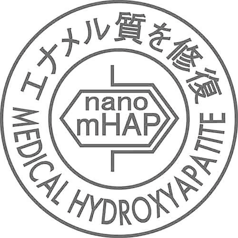 Графічне зображення логотипу з медичного нано-гідроксиапатиту nano <mHAP>&trade; Sangi.